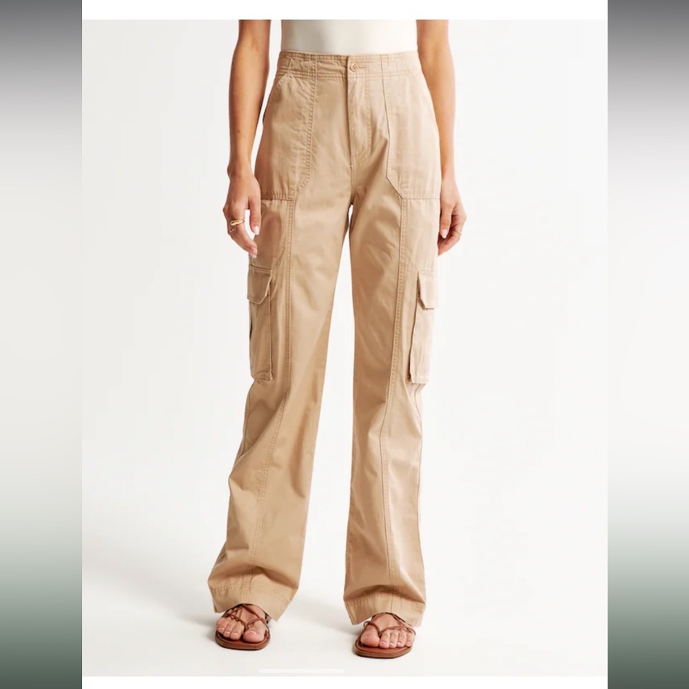 Abercrombie relaxed cargo pants